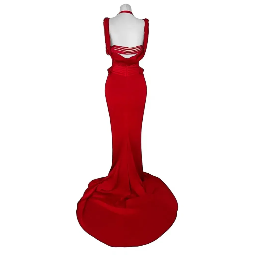 Gucci Maxi-Kleid, Seide, Foto 2